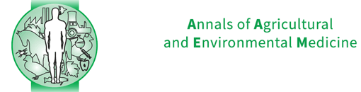 Logo of the journal: 
Annals of Agricultural and Environmental Medicine
