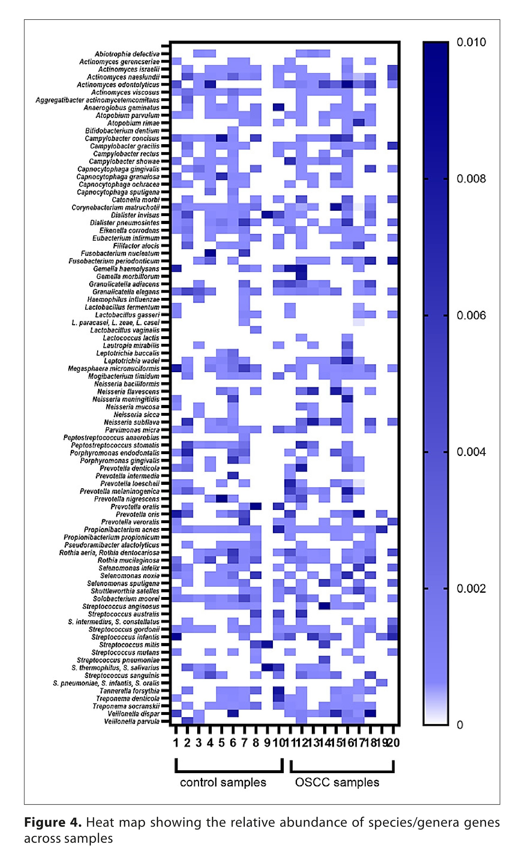 Figure from article: The oral microbiota change...