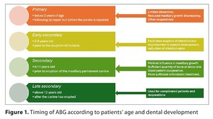 Figure from article: Early secondary alveolar...